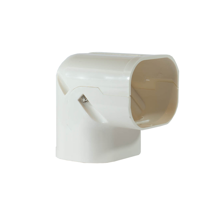 iDuct - 90 Degree bend PVC duct fitting 100mm